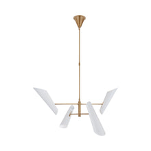 Load image into Gallery viewer, Franca LED Chandelier in White (4-Light).