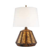 Load image into Gallery viewer, Frey LED Table Lamp in Antique Gild.