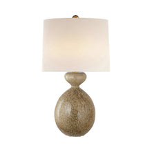 Load image into Gallery viewer, Gannet Table Lamp in Marbleized Sienna.