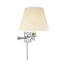 Load image into Gallery viewer, Gene Swing Arm Wall Light in Polished Nickel.