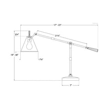 Load image into Gallery viewer, Goodman Table Lamp - line drawing.