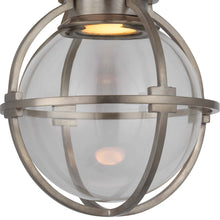 Load image into Gallery viewer, Gracie Globe LED Flush Mount Ceiling Light in Detail.