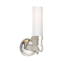 Load image into Gallery viewer, Graydon Bath Wall Light in Polished Nickel.