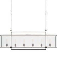 Load image into Gallery viewer, Halle Linear Pendant Light in Detail.