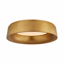 Load image into Gallery viewer, Halo LED Flush Mount Ceiling Light in Gild (Large).