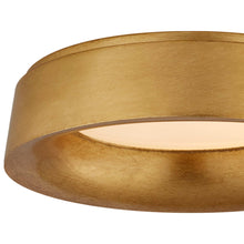 Load image into Gallery viewer, Halo LED Flush Mount Ceiling Light in Detail.