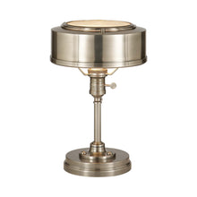 Load image into Gallery viewer, Henley Task Lamp in Antique Nickel.