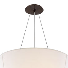 Load image into Gallery viewer, Hoop Drum Pendant Light in Detail.