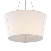 Load image into Gallery viewer, Hoop Drum Pendant Light in Detail.