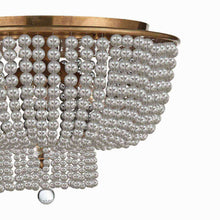 Load image into Gallery viewer, Jacqueline Flush Mount Ceiling Light in Detail.