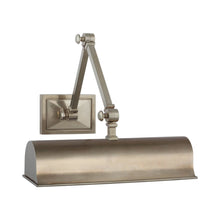 Load image into Gallery viewer, Jane Double LED Library Light in Antique Nickel (Small).