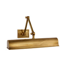 Load image into Gallery viewer, Jane Double LED Library Light in Hand-Rubbed Antique Brass (Medium).