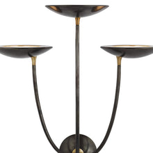 Load image into Gallery viewer, Keira LED Triple Wall Light in Detail.