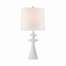 Load image into Gallery viewer, Lakmos Table Lamp in Plaster White (Large).