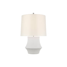 Load image into Gallery viewer, Lakmos Table Lamp in Plaster White (Small.)