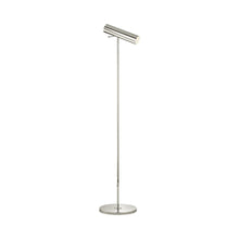 Load image into Gallery viewer, Lancelot LED Floor Lamp in Polished Nickel.