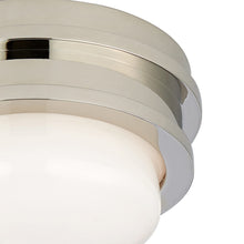 Load image into Gallery viewer, Launceton LED Flush Mount Ceiling Light in Detail.
