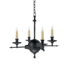 Load image into Gallery viewer, Leaf and Arrow Chandelier in Detail.