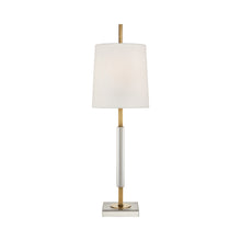 Load image into Gallery viewer, Lexington Table Lamp in Hand-Rubbed Antique Brass/Crystal.