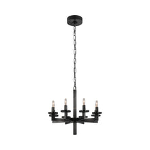 Load image into Gallery viewer, Liaison Chandelier in Single/Bronze/No Option.