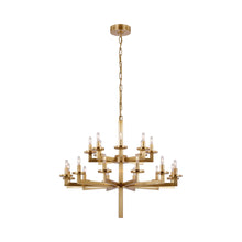 Load image into Gallery viewer, Liaison Double Tier Chandelier.