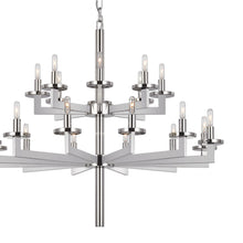 Load image into Gallery viewer, Liaison Double Tier Chandelier in Detail.