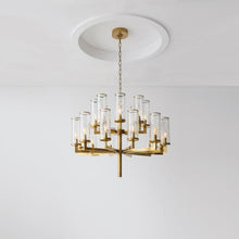 Load image into Gallery viewer, Liaison Double Tier Chandelier in Detail.