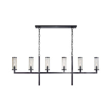 Load image into Gallery viewer, Liaison Linear Pendant Light in Bronze/Crackle.