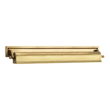 Load image into Gallery viewer, Library Picture Light in Hand-Rubbed Antique Brass (23.5-Inch).