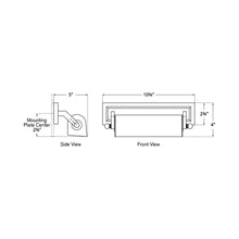 Load image into Gallery viewer, Library Picture Light - line drawing.