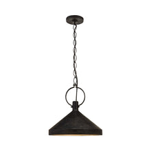 Load image into Gallery viewer, Limoges Pendant Light in Aged Iron (Large).