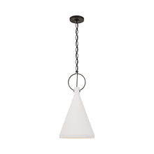 Load image into Gallery viewer, Limoges Pendant Light in Plaster White (Tall).