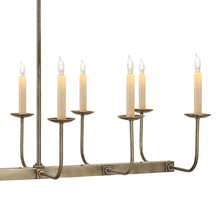 Load image into Gallery viewer, Linear Branched Chandelier in Detail.