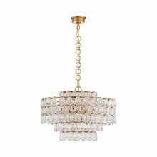 Load image into Gallery viewer, Liscia Chandelier in Gild (Medium).