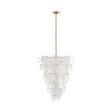 Load image into Gallery viewer, Loire Cascading Chandelier in Gild.