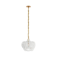 Load image into Gallery viewer, Loire Chandelier in Gild/White (Petite).