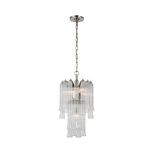 Load image into Gallery viewer, Lorelei LED Chandelier in Polished Nickel (Petite).