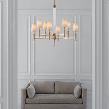 Load image into Gallery viewer, Lyra Chandelier in living room.