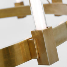 Load image into Gallery viewer, Mafra LED Chandelier in Detail.