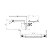 Load image into Gallery viewer, McClain Picture Light - line drawing.