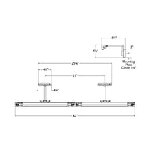 Load image into Gallery viewer, McClain Picture Light - line drawing.