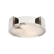Load image into Gallery viewer, Melagne LED Flush Mount Ceiling Light in Polished Nickel (Small).