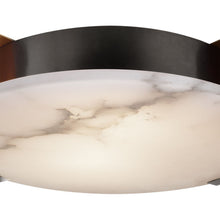 Load image into Gallery viewer, Melagne LED Flush Mount Ceiling Light in Detail.