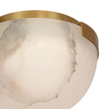 Load image into Gallery viewer, Melange LED Flush Mount Ceiling Light in Detail.
