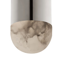 Load image into Gallery viewer, Melange Mini Monopoint LED Flush Mount Ceiling Light in Detail.