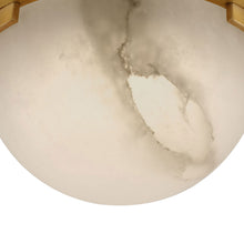 Load image into Gallery viewer, Melange Solitaire LED Flush Mount Ceiling Light in Detail.