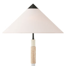 Load image into Gallery viewer, Mira Stacked LED Table Lamp in Detail.