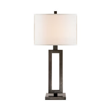Load image into Gallery viewer, Mod Tall Table Lamp in Aged Iron.