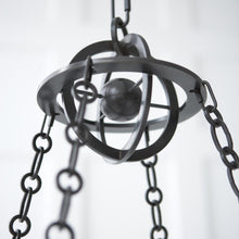 Load image into Gallery viewer, Modern Globe Pendant Light in Detail.