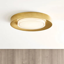 Load image into Gallery viewer, Hilo LED Flush Mount Ceiling in Detail.